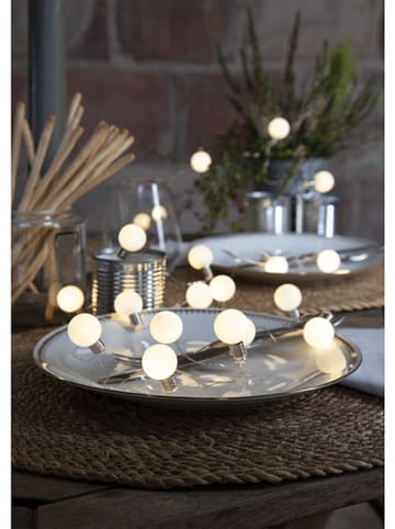 STAR Trading LED-Lichterkette "Mini Glow" in Creme - (L)285 cm