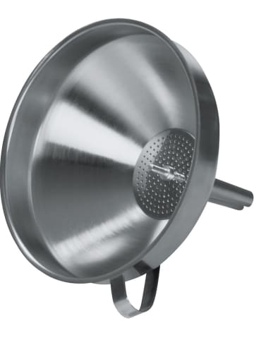 Fackelmann Trechter zilverkleurig - (L)13,5 cm