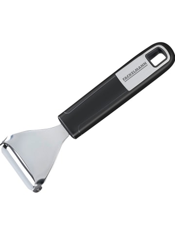 Fackelmann Obieraczka w kolorze srebrno-czarnym - dł. 17 cm