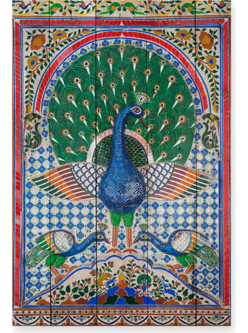 Madre Selva Druk "Las Palmas" na drewnie - 40 x 60 cm