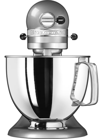 KitchenAid Küchenmaschine "Artisan" in Silber - 4,8 l