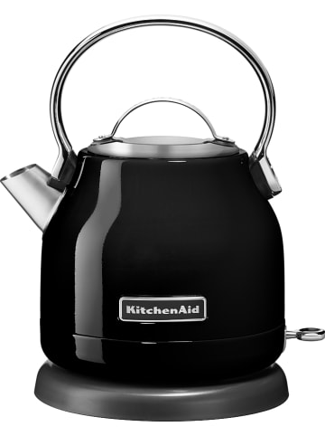 KitchenAid Wasserkocher "Classic" in Schwarz - 1,25 l