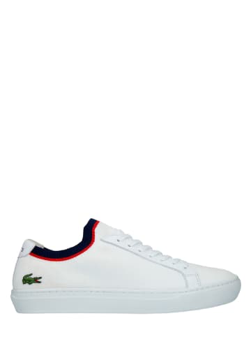 Lacoste Sneakersy "La Piquee" w kolorze biało-granatowym