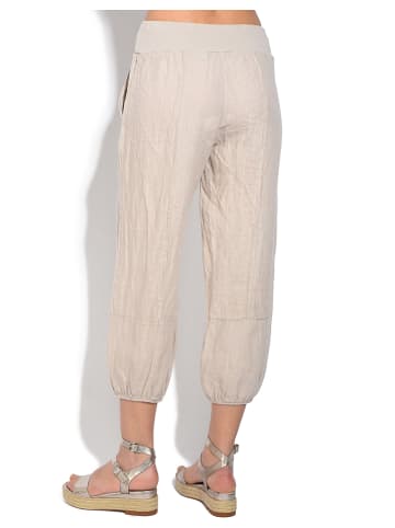 Le Jardin du Lin Linnen broek beige