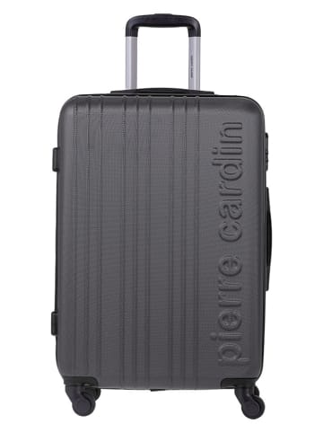 Pierre Cardin Hardcase-Trolley in Grau - (B)47 x (H)67 x (T)25 cm
