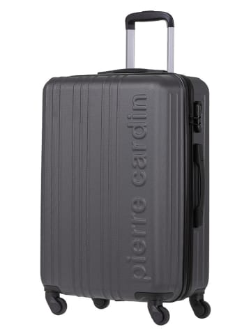 Pierre Cardin Hardcase-Trolley in Grau - (B)47 x (H)67 x (T)25 cm