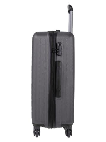 Pierre Cardin Hardcase-Trolley in Grau - (B)47 x (H)67 x (T)25 cm