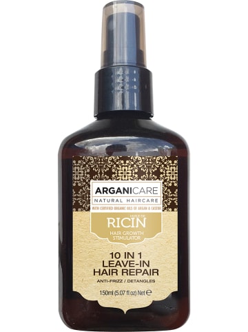 Argani Care Spray pielęgnacyjny "Castor oil 10 in 1 Leave-in Hair Repair" - 150 ml