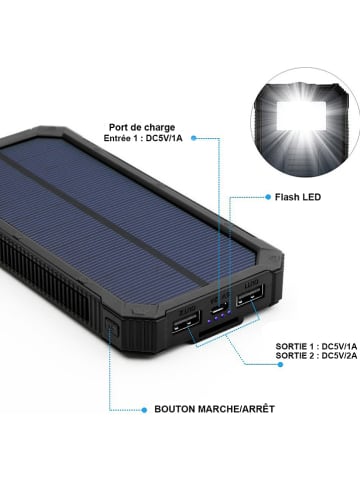 SmartCase Powerbank zwart - 20.000 mAh