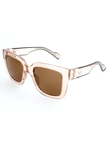adidas Damen-Sonnenbrille in Beige/ Hellbraun