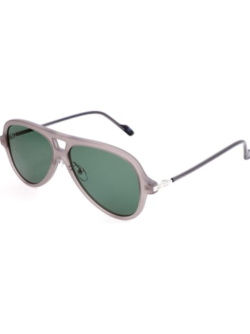 adidas Męskie okulary przeciwsłoneczne w kolorze beżowo-ciemnoszaro-zielonym