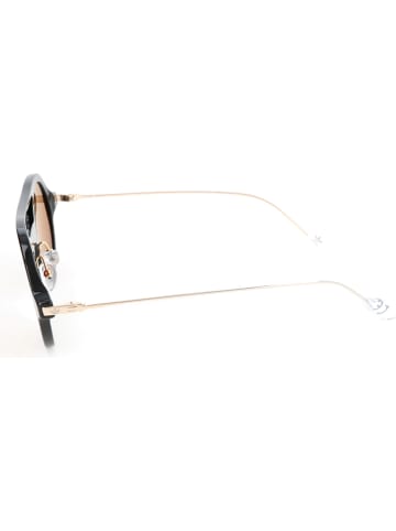 adidas Damskie okulary przeciwsłoneczne w kolorze złoto-brązowo-czarnym