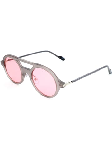 adidas Damen-Sonnenbrille in Beige-Dunkelgrau/ Rosa