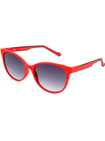 adidas Damskie okulary przeciwsłoneczne w kolorze czerwono-szarym