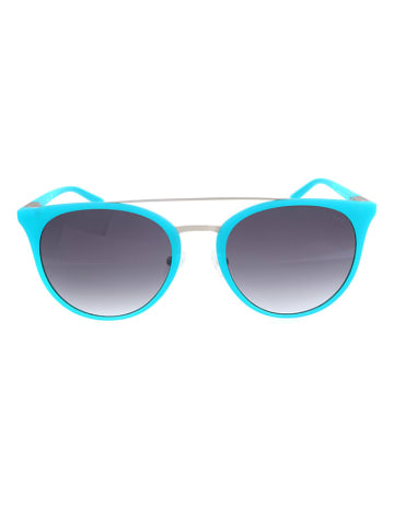 Guess Damen-Sonnenbrille in Türkis/ Grau