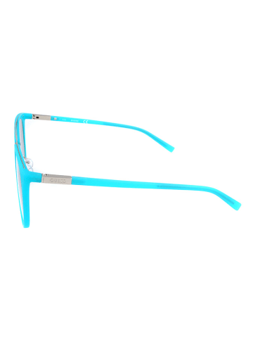 Guess Damen-Sonnenbrille in Türkis/ Grau