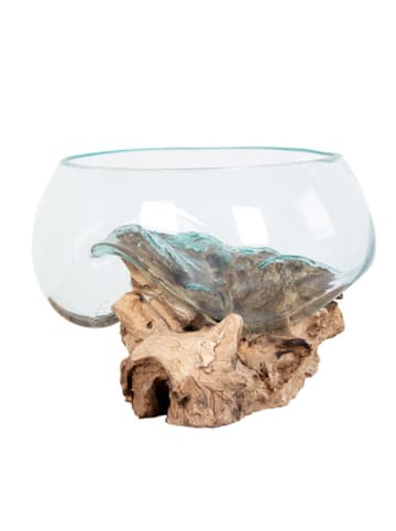 House Nordic Wazon w kolorze brązowym - wys. 20 x Ø 26 cm