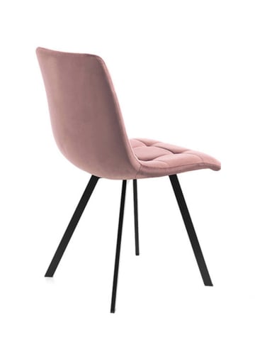 Tomasucci Krzesła (4 szt.) w kolorze różowym - 44 x 87 x 56 cm