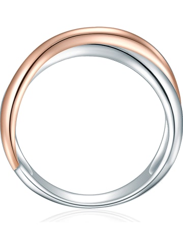 Lindenhoff Silber-/Roségold-Ring