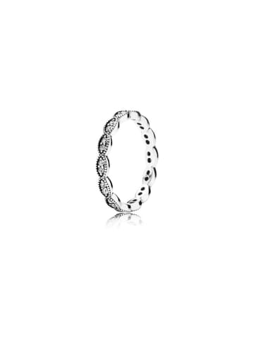 Pandora Zilveren ring met zirkonia's