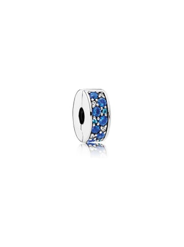 Pandora Silber-Bead mit Edelsteinen