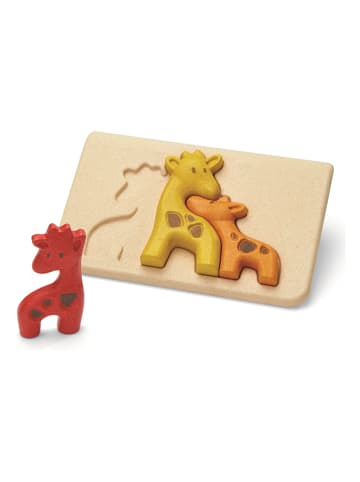 Plan Toys 3-delige steekpuzzel "Giraffen" - vanaf 18 maanden