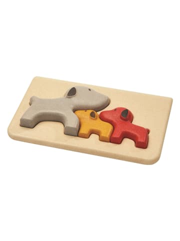 Plan Toys 3-częściowy zestaw puzzli - 18 m+