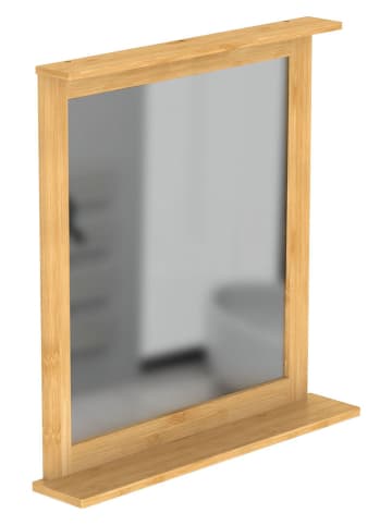 Schütte Spiegel in Hellbraun - (L)76,7 x (B)70,3 cm