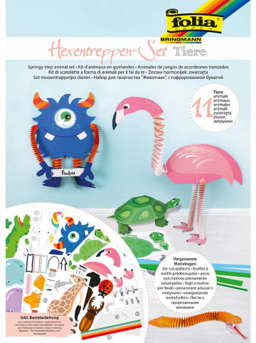 folia PAPER Knutselset "Heksentrap" meerkleurig