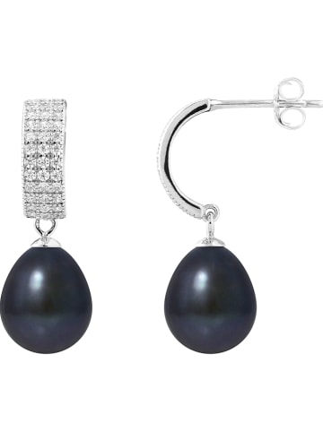 Pearl Addict Silber-Ohrstecker mit Perlen