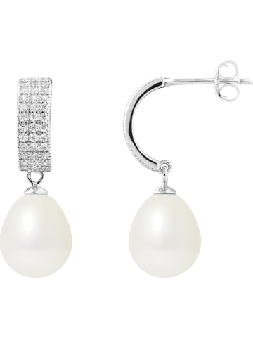Pearline Srebrne kolczyki-wkrętki z perłami