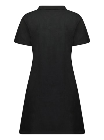 Geographical Norway Sukienka polo "Kandra" w kolorze czarnym
