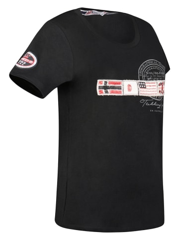 Geographical Norway Koszulka "Jorama" w kolorze czarnym