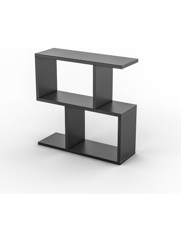 Scandinavia Concept Bijzettafel "Life" antraciet - (B)60 x (H)60 x (D)20 cm