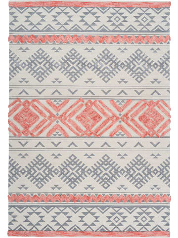 Kayoom Bawełniany dywan "Ethnie" w kolorze szaro-brzoskwiniowym