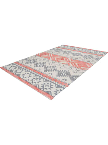 Kayoom Bawełniany dywan "Ethnie" w kolorze szaro-brzoskwiniowym