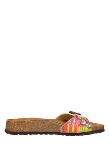 Papillio Slippers "Madrid" meerkleurig - wijdte S