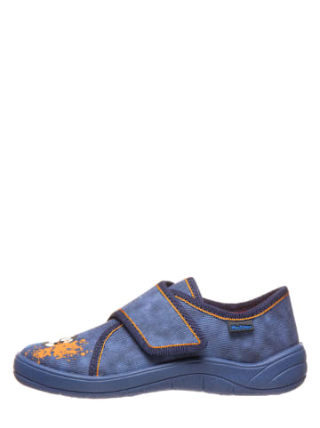 Richter Shoes Pantoffels blauw/oranje