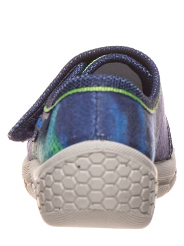 Richter Shoes Pantoffels blauw/groen