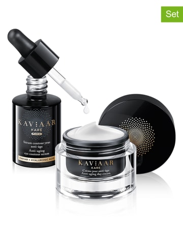 KAVIAAR KARE 2tlg. Gesichtspflegeset "Coffret Anti-Age Focus Regard"