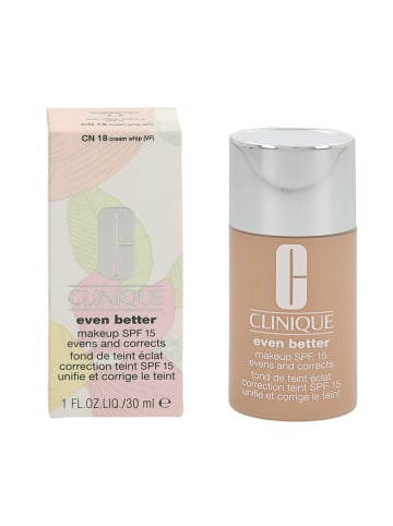 Clinique Foundation "Even Better - 18 cream whip" - SPF 15, 30 ml