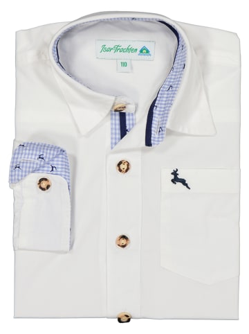 Isartrachten Traditioneel overhemd wit