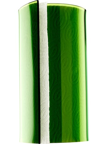 Neon Living Uchwyt w kolorze zielonym na ręcznik kuchenny - szer. 23,5 x Ø 15,5 cm