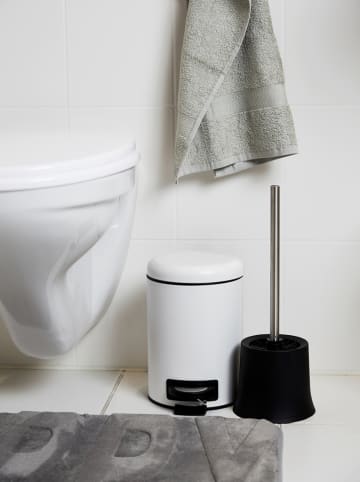 Wenko Treteimer "Leman" in Weiß - 3 l