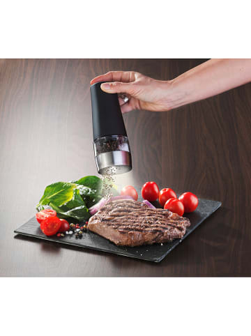 Wenko Led-kruidenmolen zwart - (H)17,5 cm