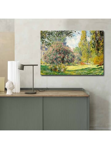 ABERTO DESIGN Kunstdruk op canvas "The Parc Monceau" - (B)100 x (H)70 cm