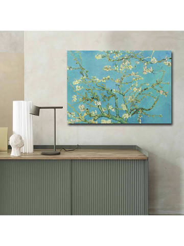 ABERTO DESIGN Kunstdruk op canvas "Almond Tree" - (B)100 x (H)70 cm