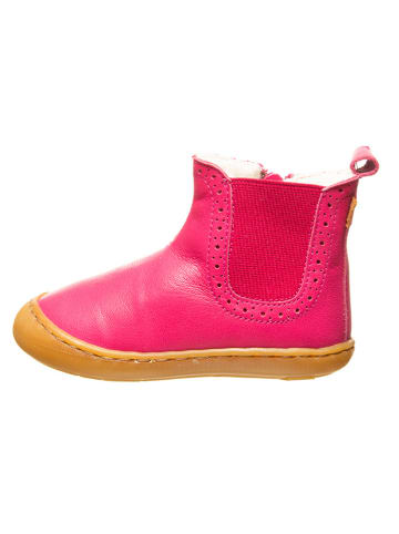 BO-BELL Leren chelseaboots roze