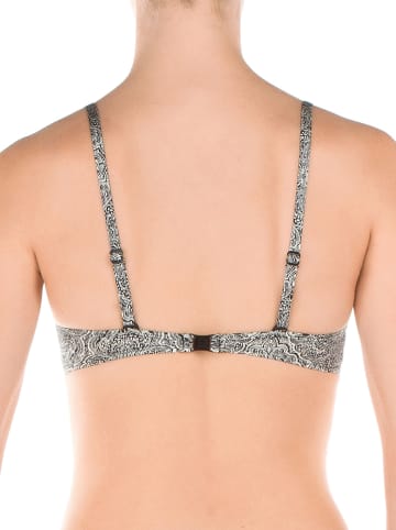 Calida Biustonosz bikini w kolorze czarno-białym