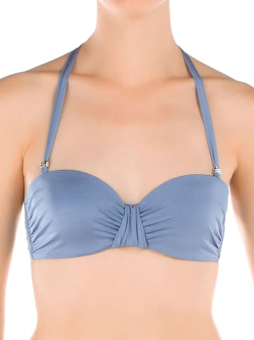 Calida Biustonosz bikini w kolorze błękitnym